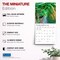 Plato; Gorgeous Gardens | 2027 7 x 14 Inch (Hanging) Monthly Mini Wall Calendar | Foil Stamped Cover; Category:Wall Calendars; Image:7